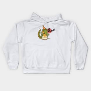 Daddysaurus Papasaurus Kids Hoodie